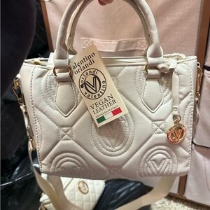 Valentino Orlandi White Mini Tote